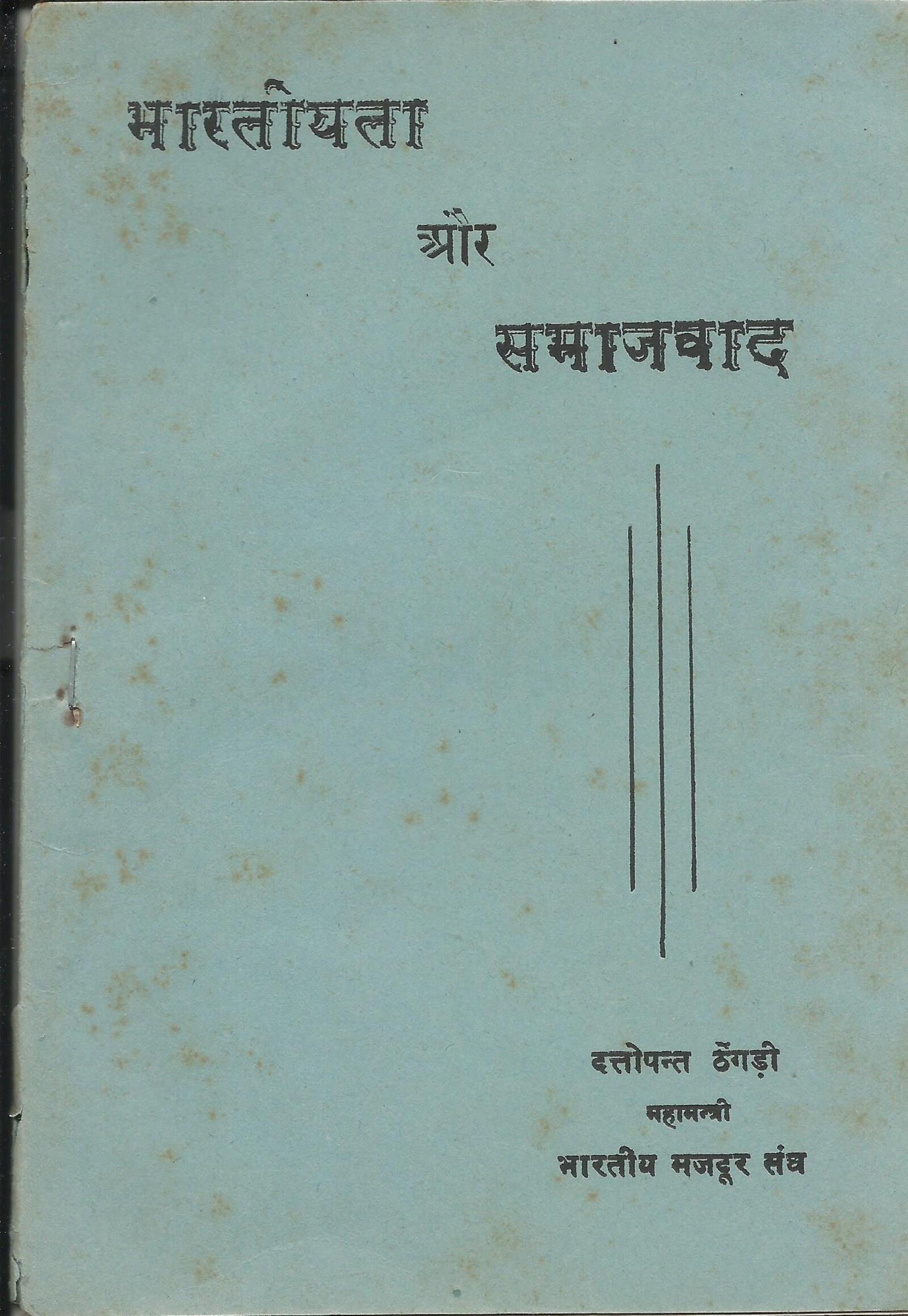 भारतीयता और समाजवाद